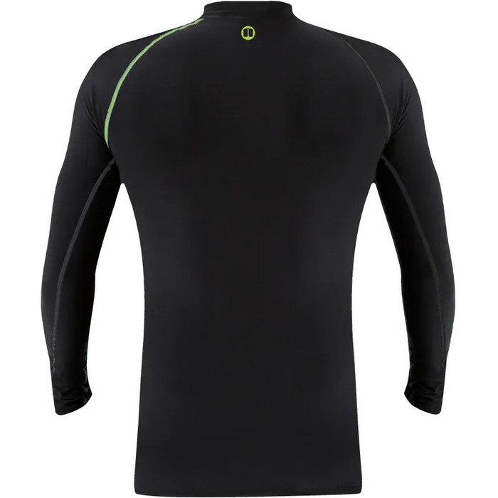 2024 Nookie Mens Softcore Long Sleeve Base Layer TH50 - Black / Lime